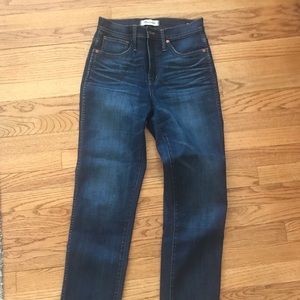 Madewell Stovepipe Jean 26 TALL